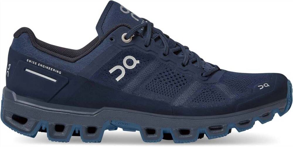NEW ON women's cloudventure shoe in midnight/navy